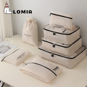 Ảnh sản phẩm Bộ túi phân loại hành lý du lịch 7 món từ niêm yết nguồn.