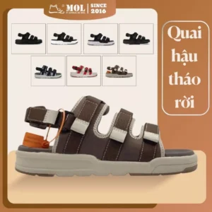 Ảnh sản phẩm Sandal Vento NV1001Be quai hậu từ niêm yết nguồn.