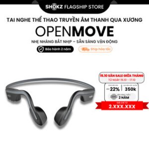 Ảnh sản phẩm Shokz OpenMove S661 từ niêm yết nguồn.