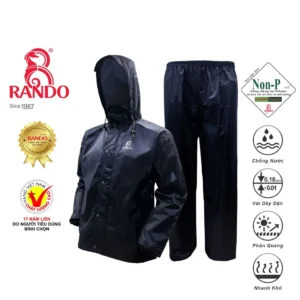Ảnh sản phẩm Bộ quần áo mưa RANDO RB1 từ niêm yết nguồn.